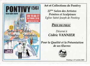 Prix du Public - 22ème Salon Art et Collections de PONTIVY
