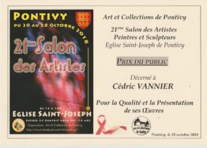 Prix du Public - 21ème Salon Art et Collections de PONTIVY